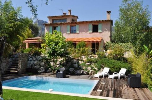 Villa de 4 chambres avec piscine privée jardin clos et wifi a La Gaude
